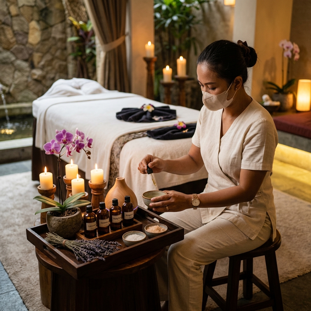 Aromatherapy Massage at Meera Massage Spa Ernakulam